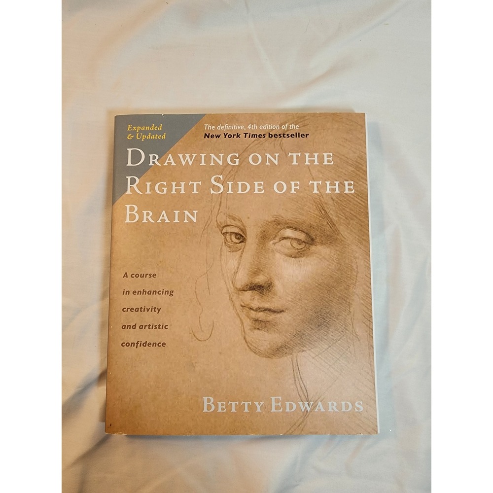 Drawing on the Right Side of the Brain Betty‎ Edwards 4th Edition Paperback Book